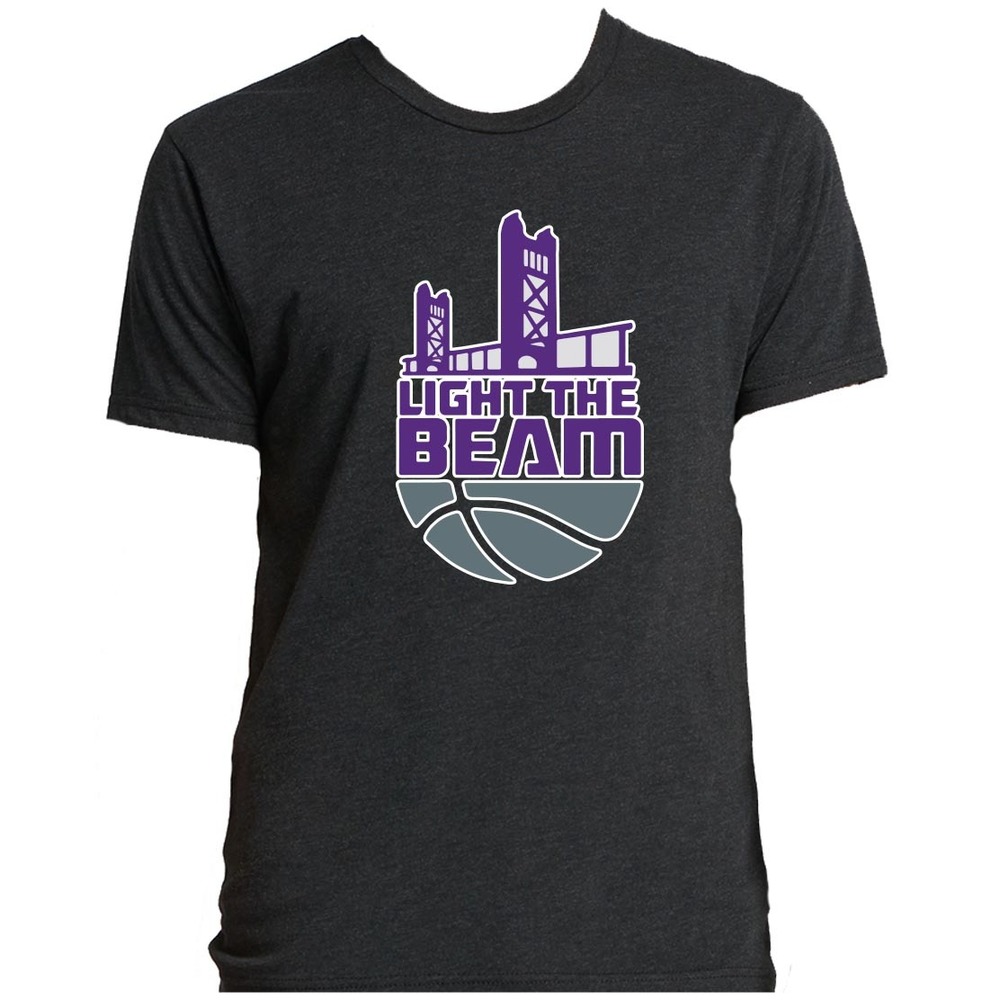 TRIBLEND Sacramento Kings Light The Beam Shirt T-Shirt